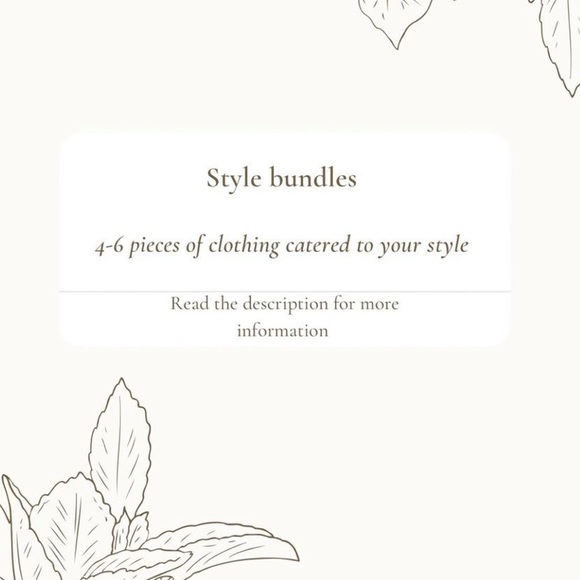 Style bundles - Picture 1 of 6